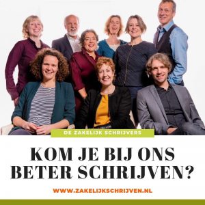 De trainers van Zakelijk Schrijven