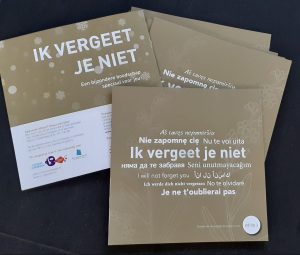 Opdrachtenboekje Ik vergeet je niet